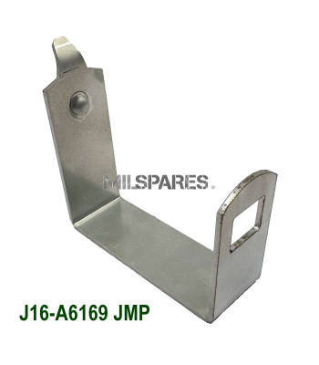 Torque reaction spring clip